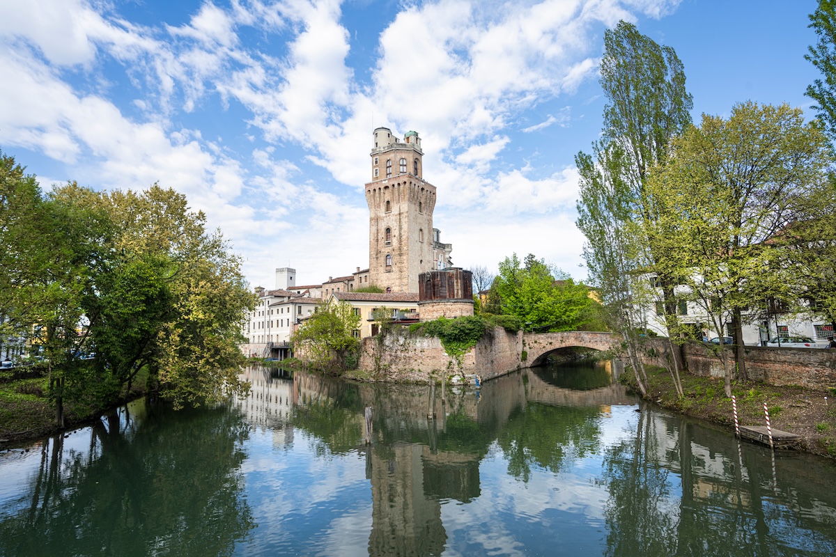 The Specola tower in Padua, Italy osservatorio di Padova dirittio gentile